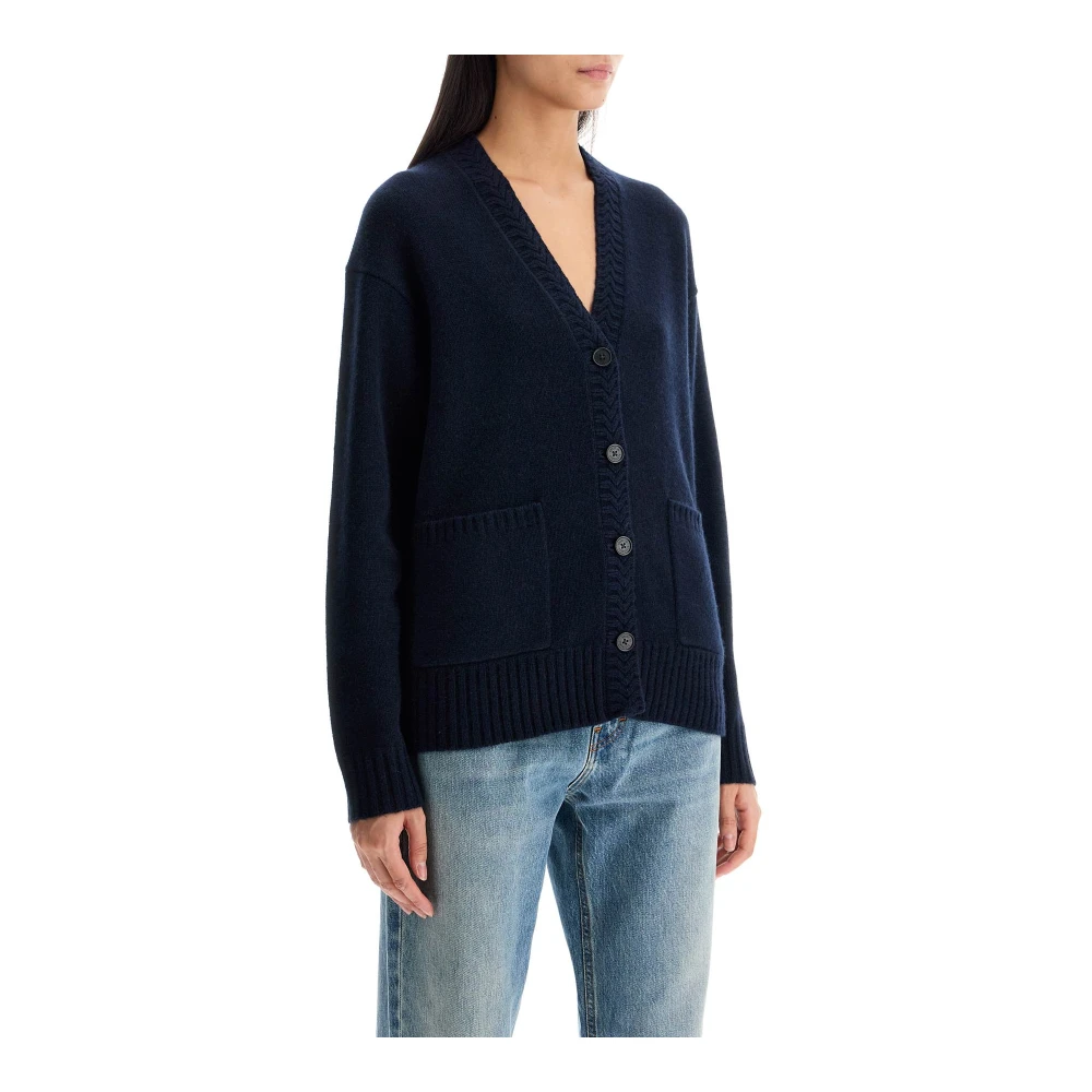 Guest In Residence Oversized Cashmere Vest Blue Dames