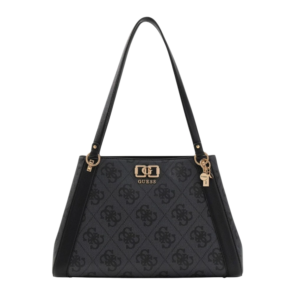 Guess Women's Gray Karnilla Logo Gfriend Carryall