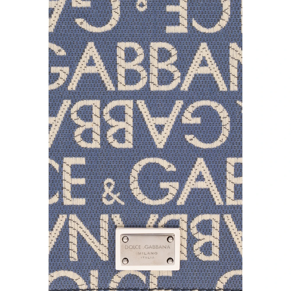 Dolce & Gabbana Paspoorthoesje Blue Heren
