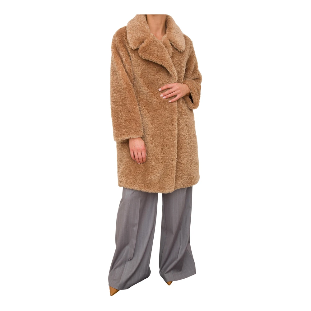 Marella Beige Stijlvolle Pellic Capospal Aspet Beige Dames