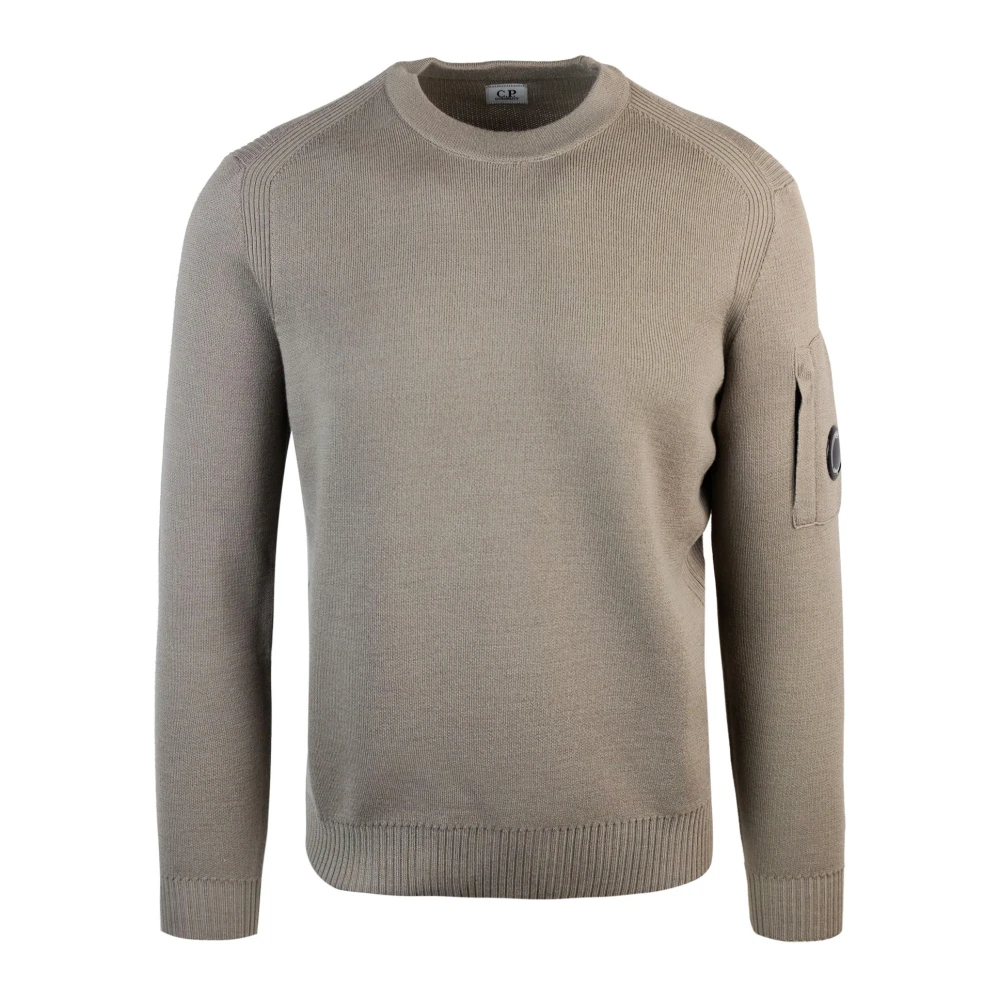 C.P. Company Regular Fit Sweaters in Dove Grey Gray Heren