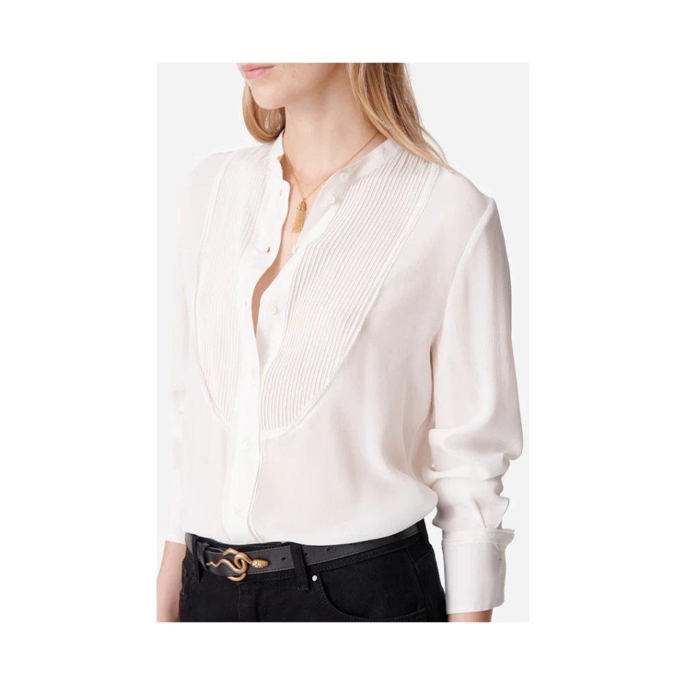 Vanessa Bruno Bohemian Blouse Deal Beige Dames