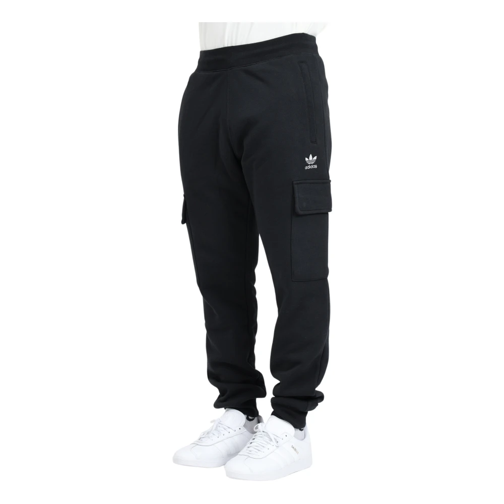 adidas Originals Cargo Essentials Zwarte Broek Black Heren