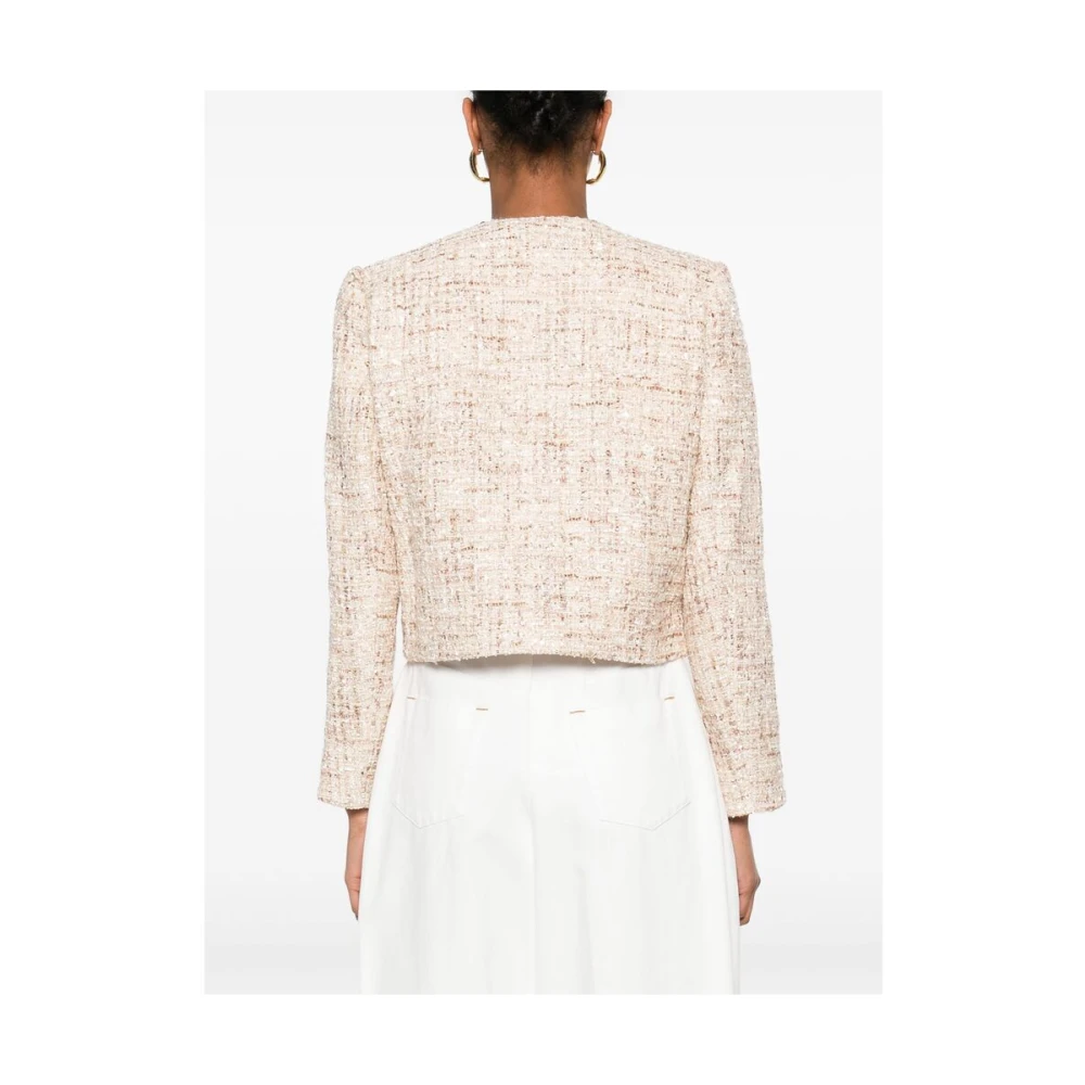 IRO Beige knoopsluiting buitenkleding met zakken Beige Dames