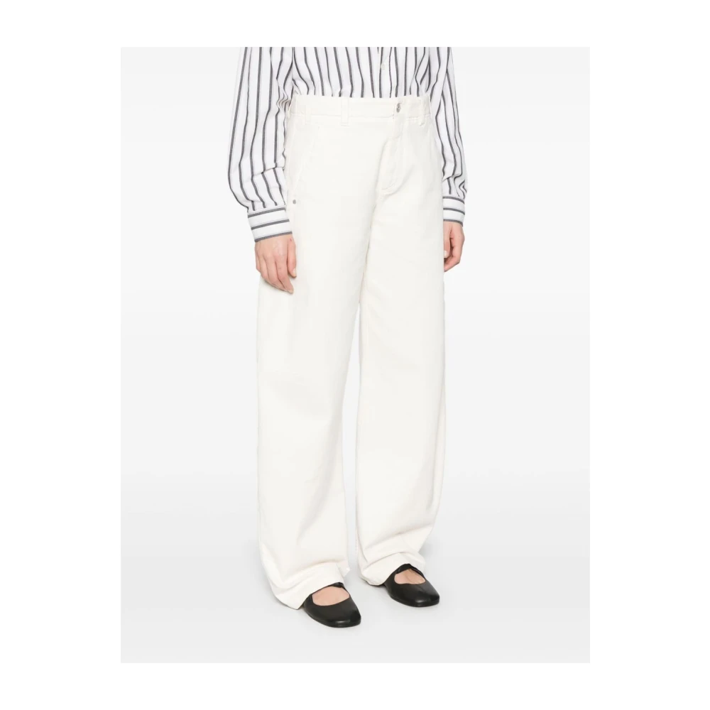 BRUNELLO CUCINELLI Elegante Herenbroek White Dames