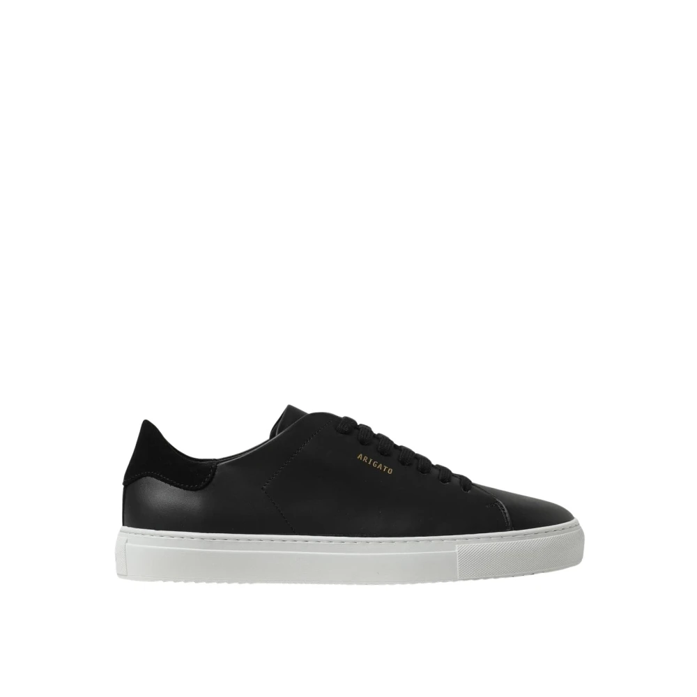 Axel Arigato Leather Lace-Up Trainers - Male - Sneakers - Black - 10 Uk - Shoes