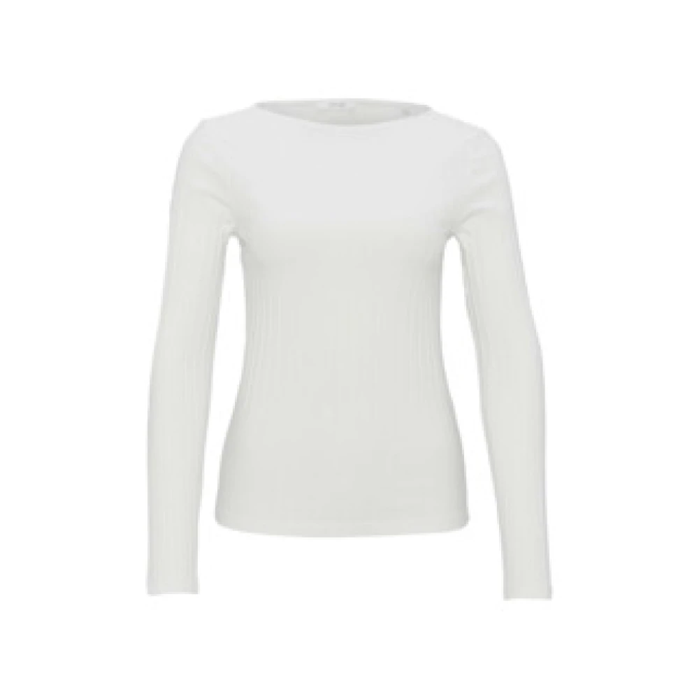 Opus, Damen, Shirts, Langarmshirt SOVKE, Weiss, (40) - Bild 4