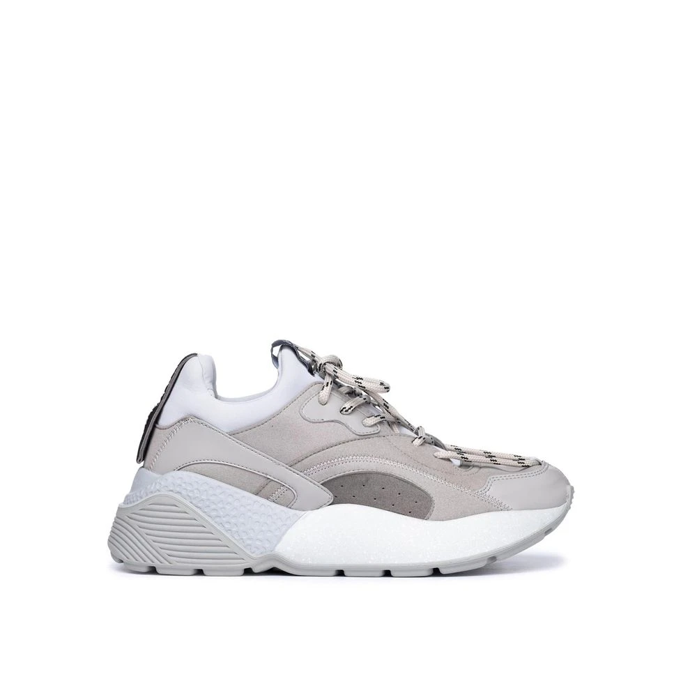 Stella McCartney Eclypse Alter Faux Suede Sneakers Dames Schoenen Grijs