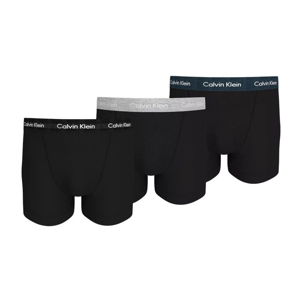 Calvin Klein 3-Pack Bomull Stretch Boxershorts Multicolor, Herr