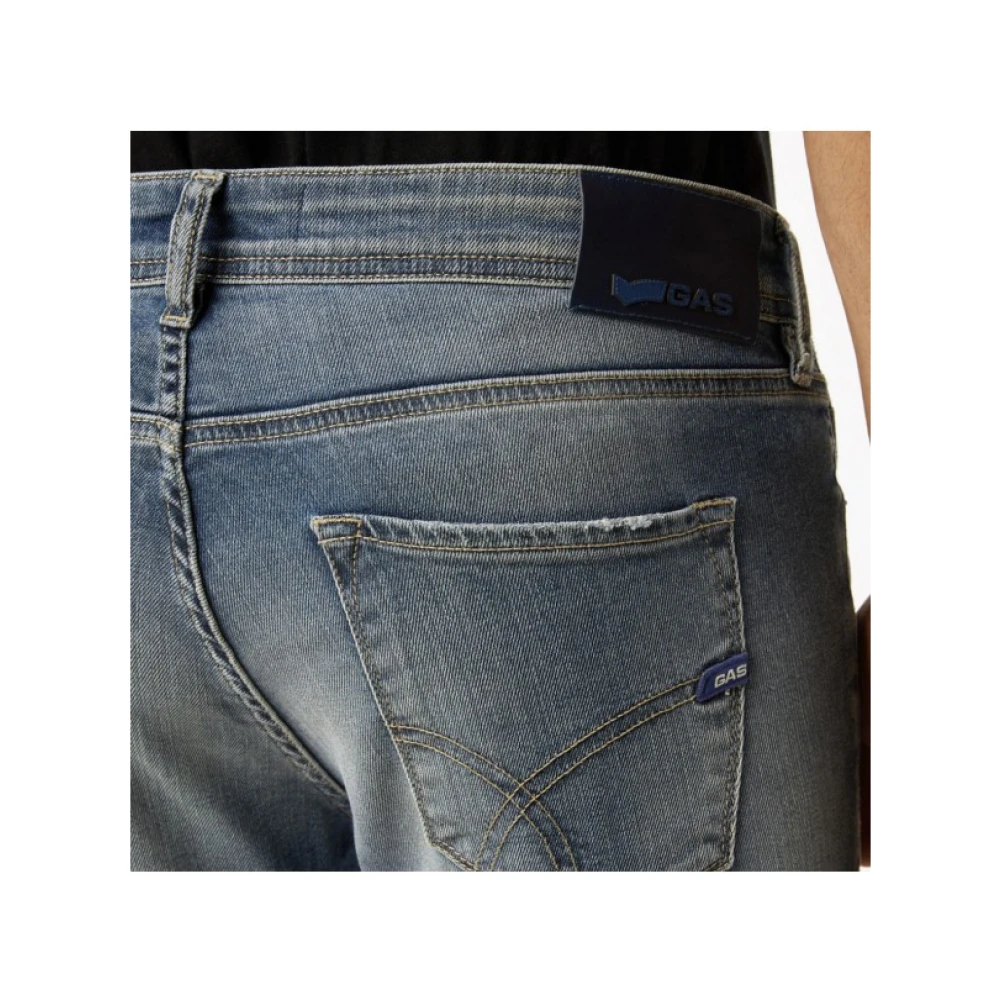GAS Stijlvolle Herenjeans Blue Heren