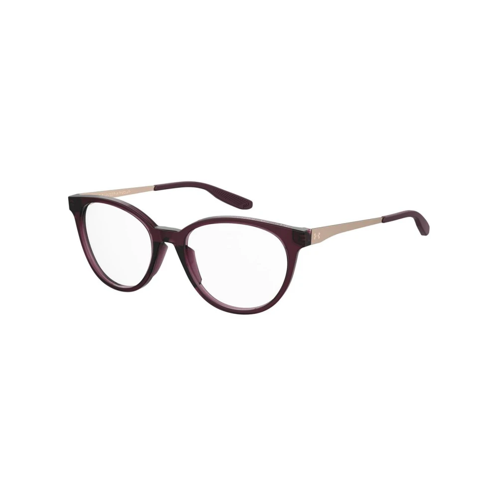 Under Armour Women's Brown Transparent Acetate Frames Glasses