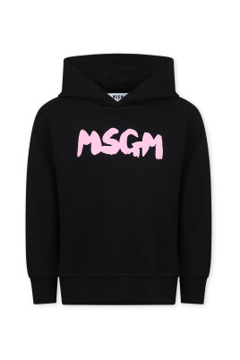 black-hoodie-with-pink-logo