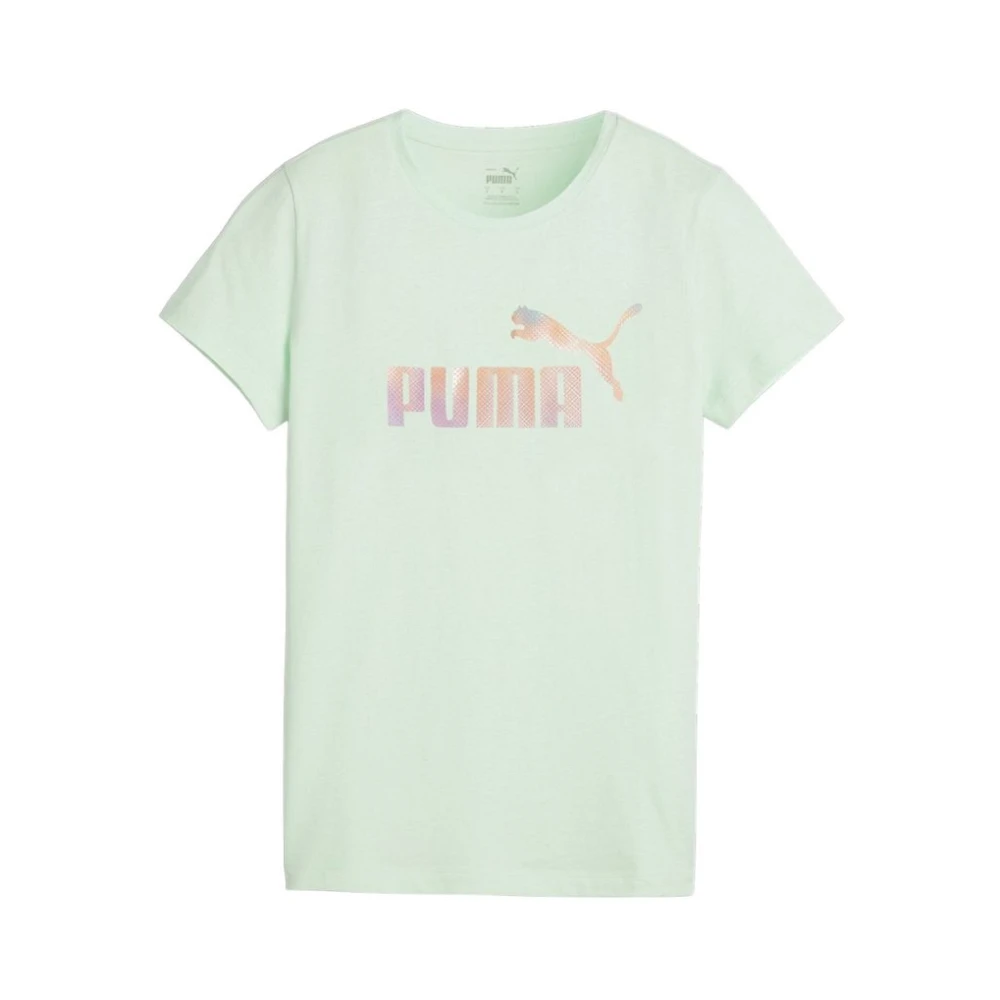 Puma Dames T-shirt Katoen Stijl 679921 Green Dames