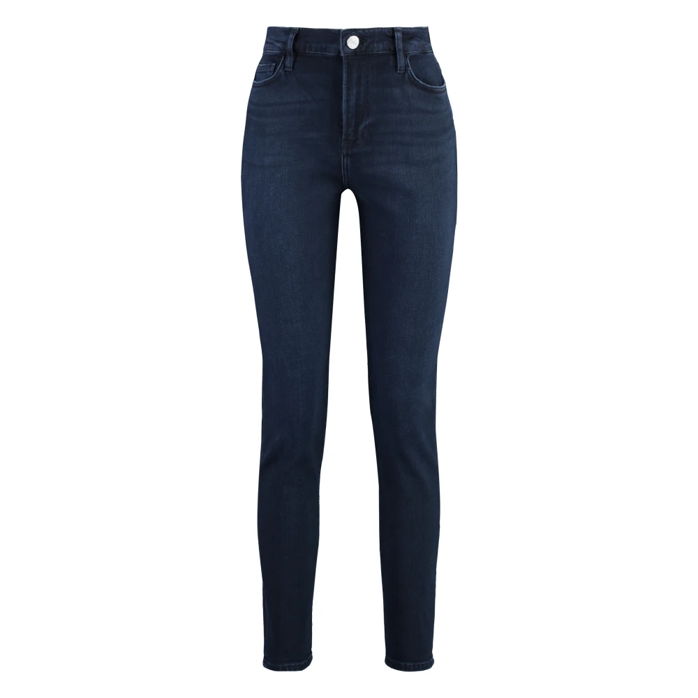 Frame Hoge Skinny Jeans Blue Dames