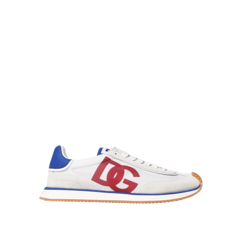 Dolce & Gabbana Casual Logo Sneakers Heren Schoenen Wit