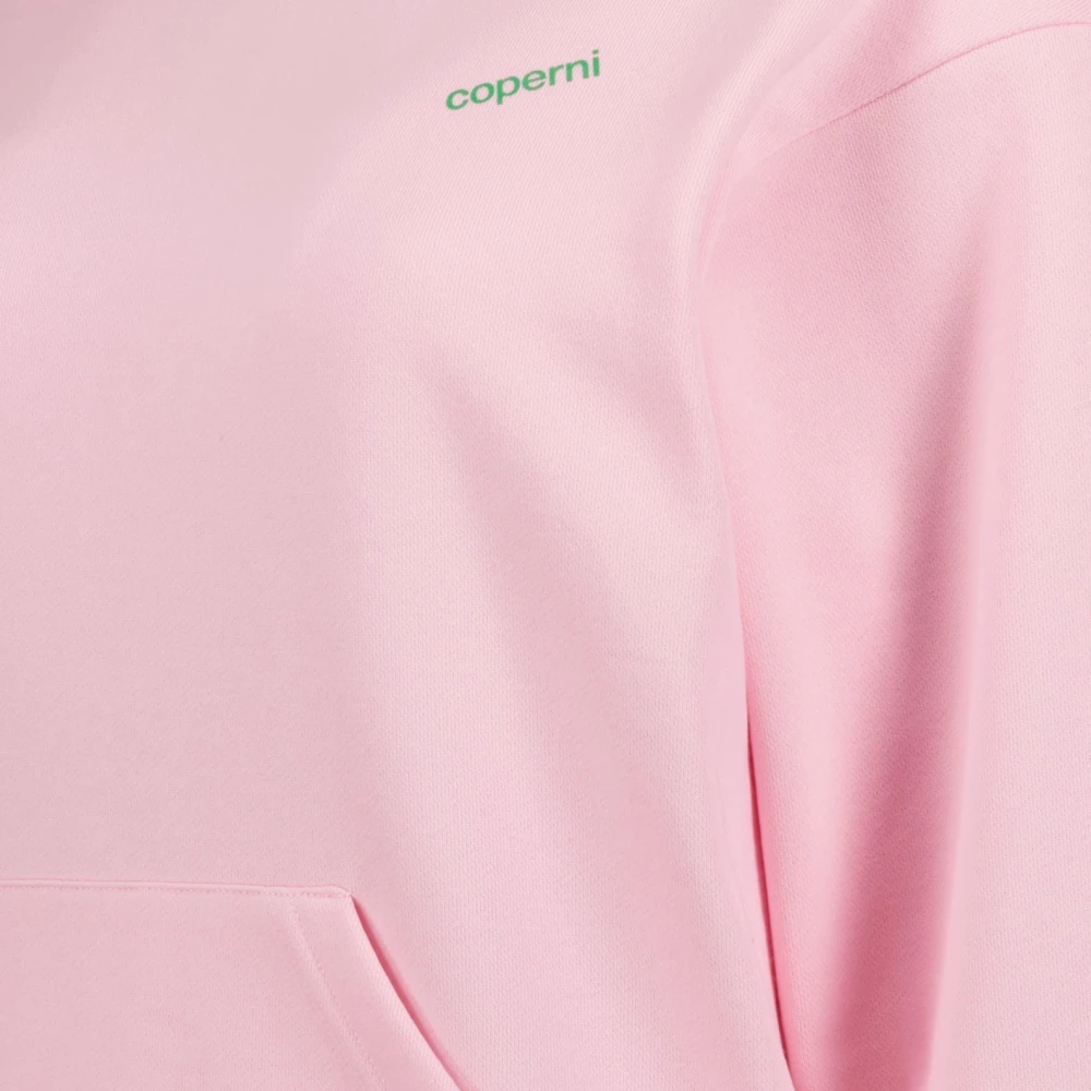 Coperni Oversized Sweatshirt met Logo Print Pink Dames