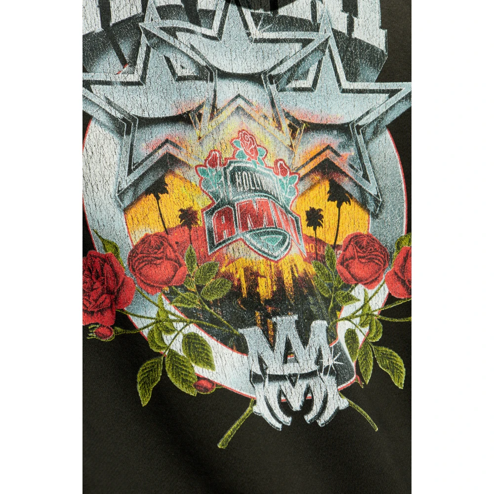 Amiri Gedrukte sweatshirt Gray Heren