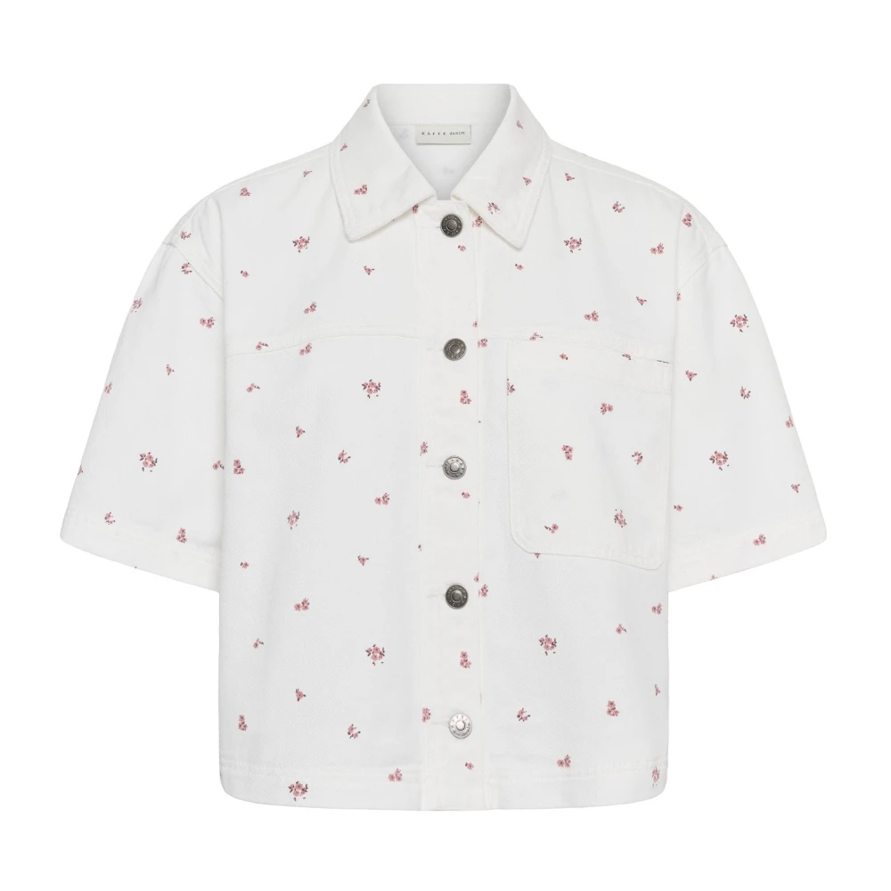 Kaffe Donna Blanc Camicia Da Kaflora - Immagine 2