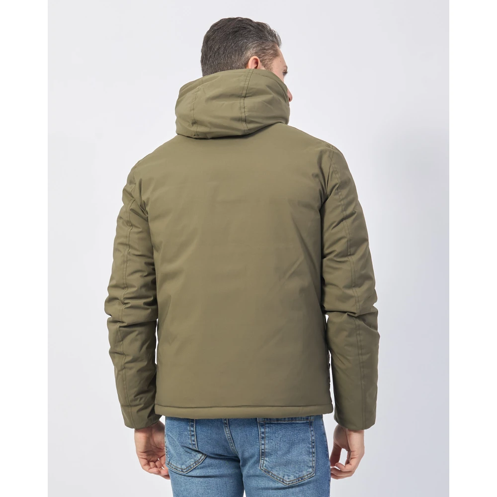 YES ZEE Groene gevoerde softshell jas Green Heren