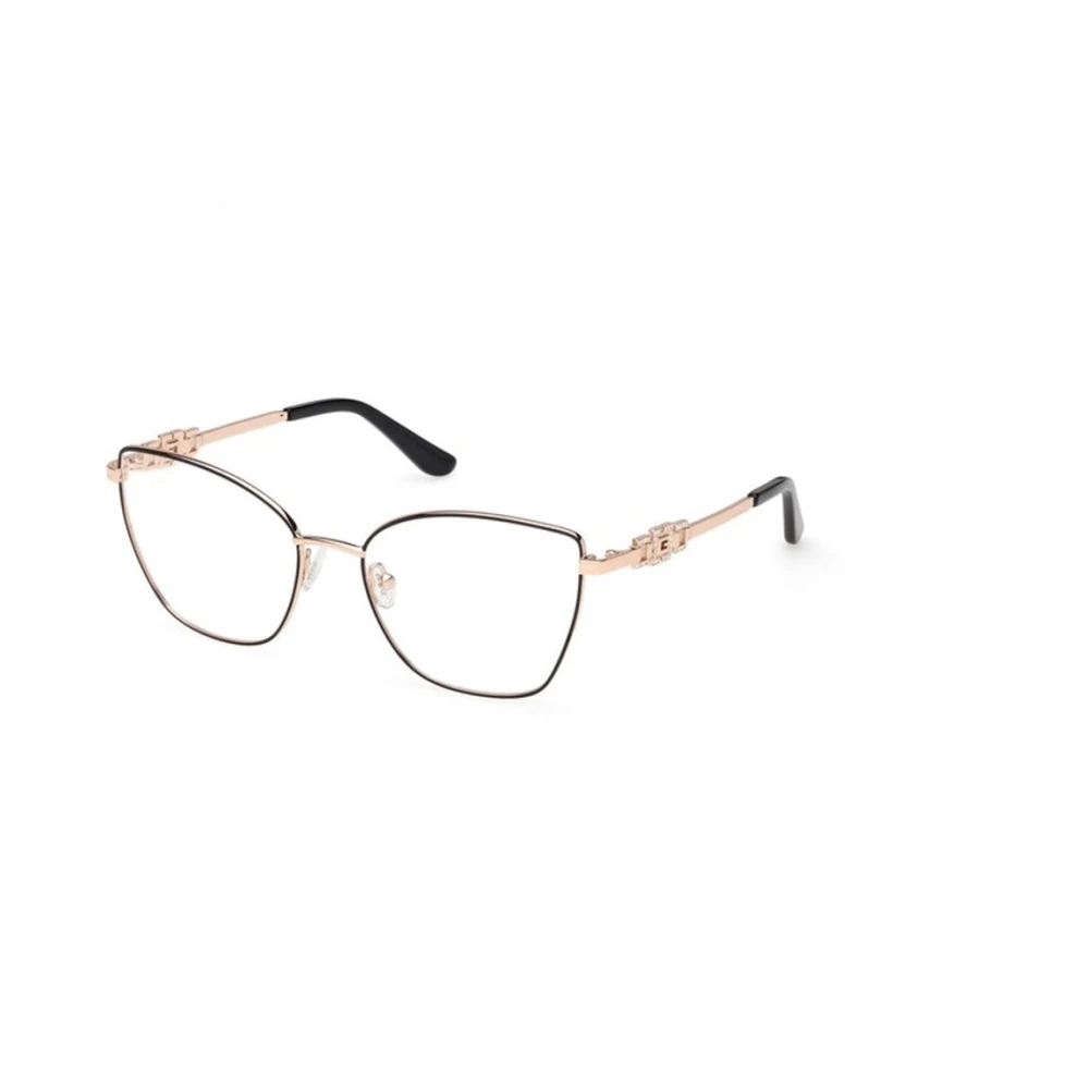Guess Women's Yellow Glasses, 55 Mm, Cat Eye Frame