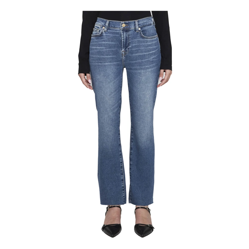 7 For All Mankind Bootcut Jeans Dames Blue Dames