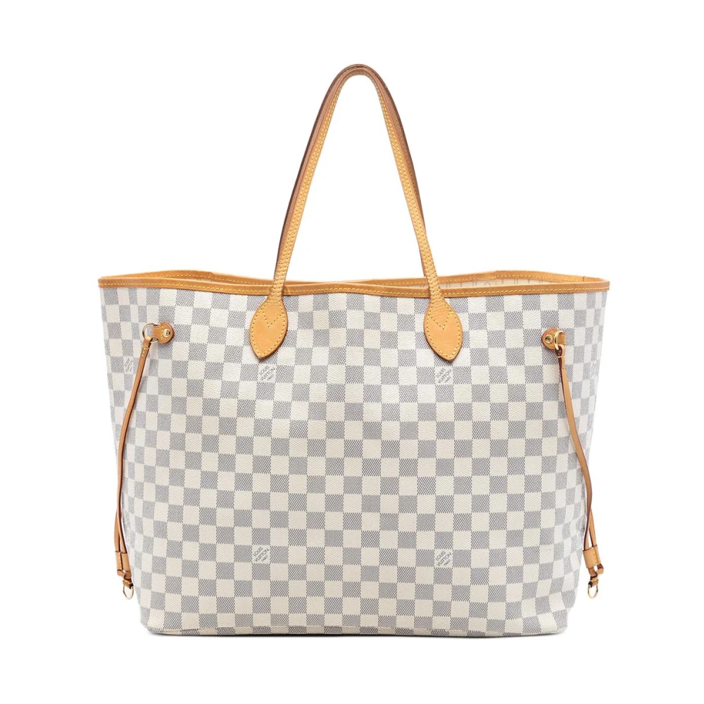 Louis Vuitton Vintage Women's White Pre-Owned Tote Bag