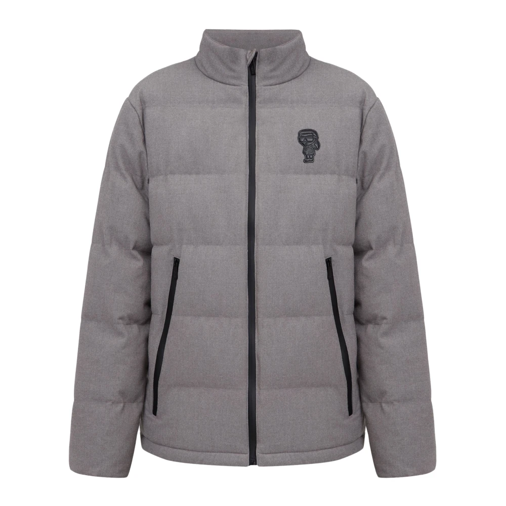 Karl Lagerfeld Herenbovenkleding met logodetails Gray Heren
