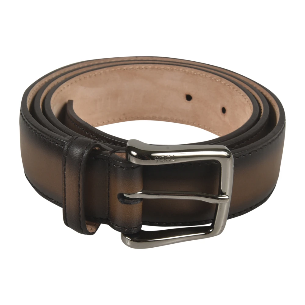 TOD'S Stijlvolle Riemencollectie Brown Heren