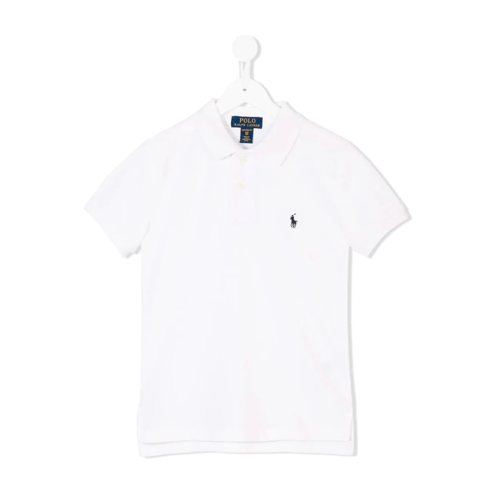 Polo Ralph Lauren Vit Custom Fit Top Stickad White, Unisex