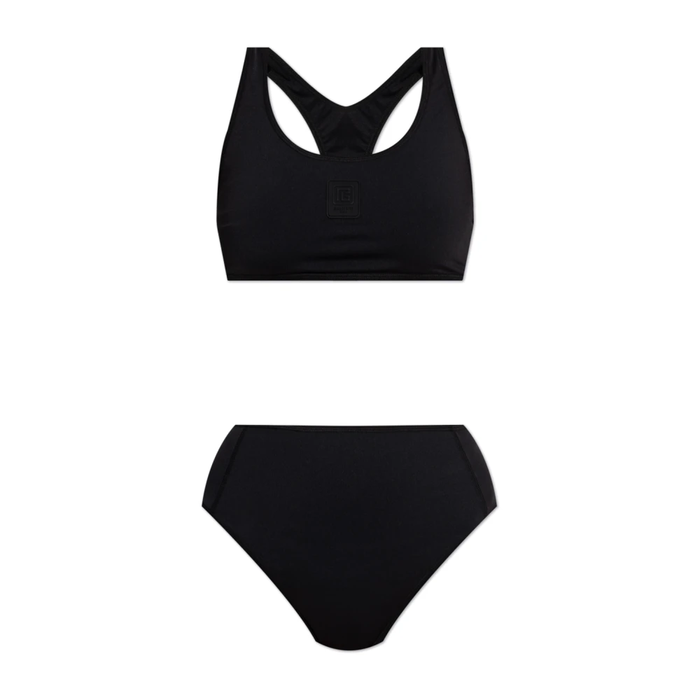 Balmain Tweedelig badpak Black Dames