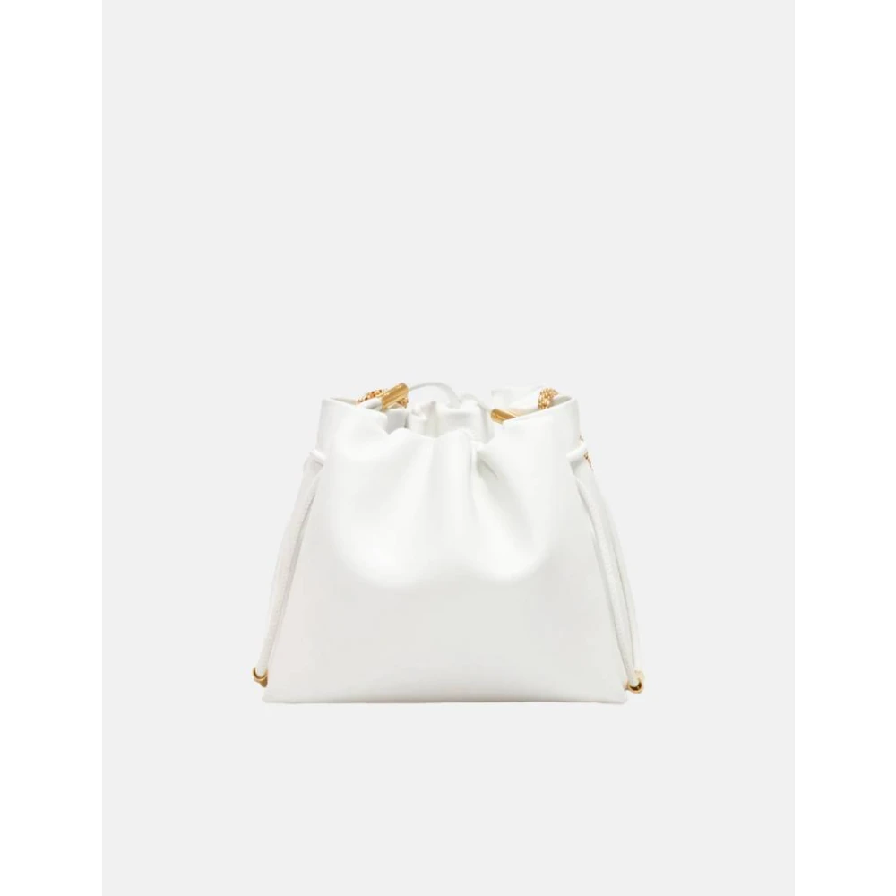 Carolina Herrera Zachte Emmer Insignia Tas White Dames