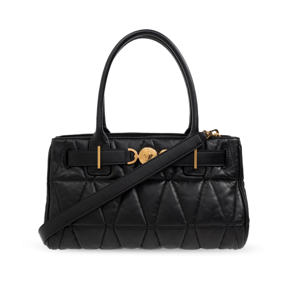 Versace Handtas Medusa 95 Black Dames