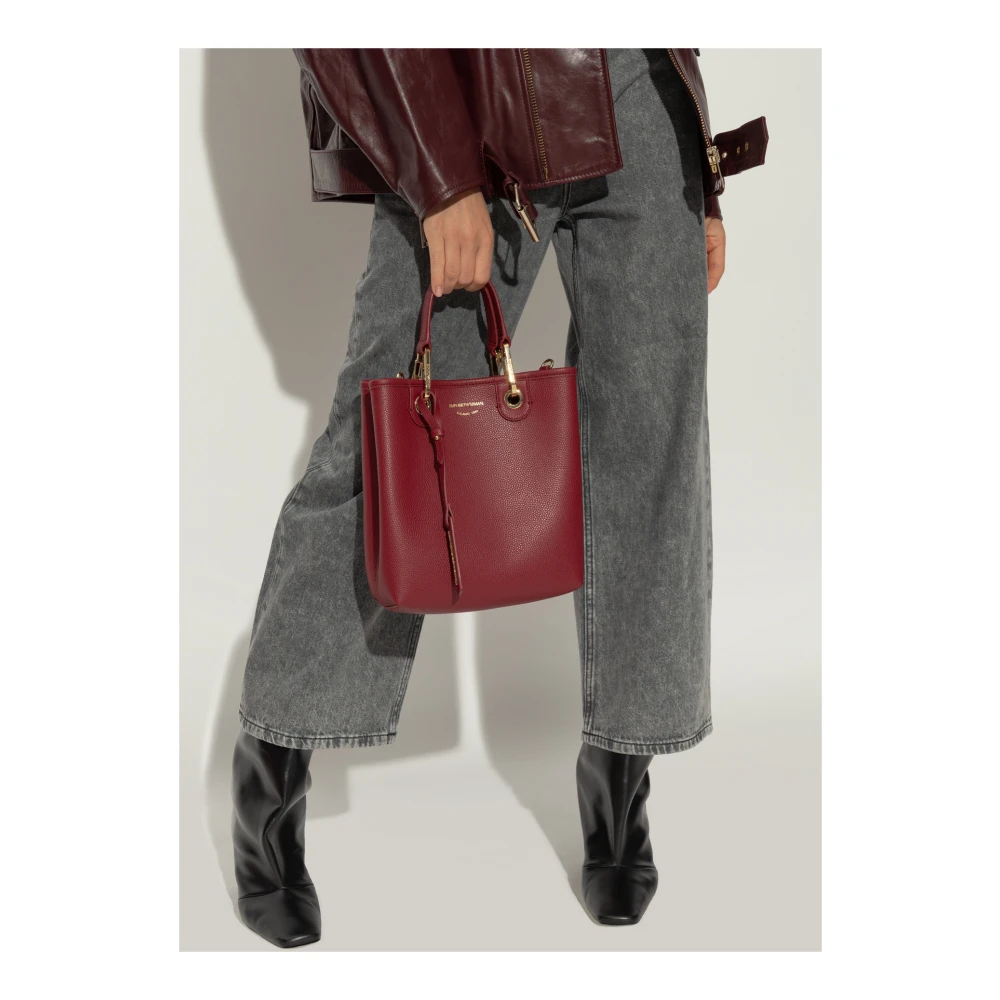 Emporio Armani Tas type Shopper Red Dames