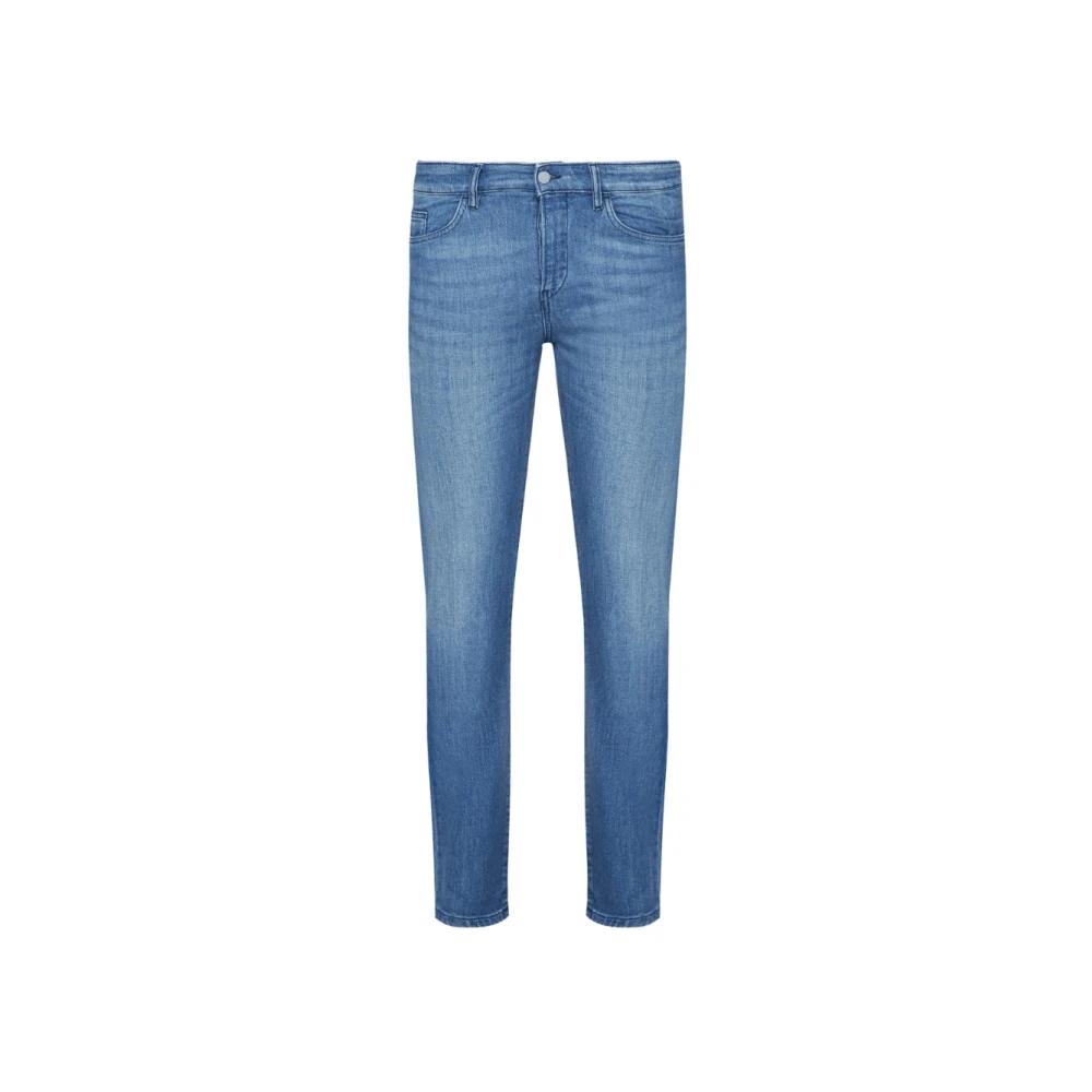 Hugo Boss Slim Fit Denim Jeans Blue Heren