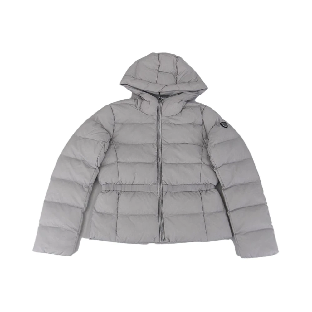 Armani Huva Jacka med quiltade fickor Gray, Unisex