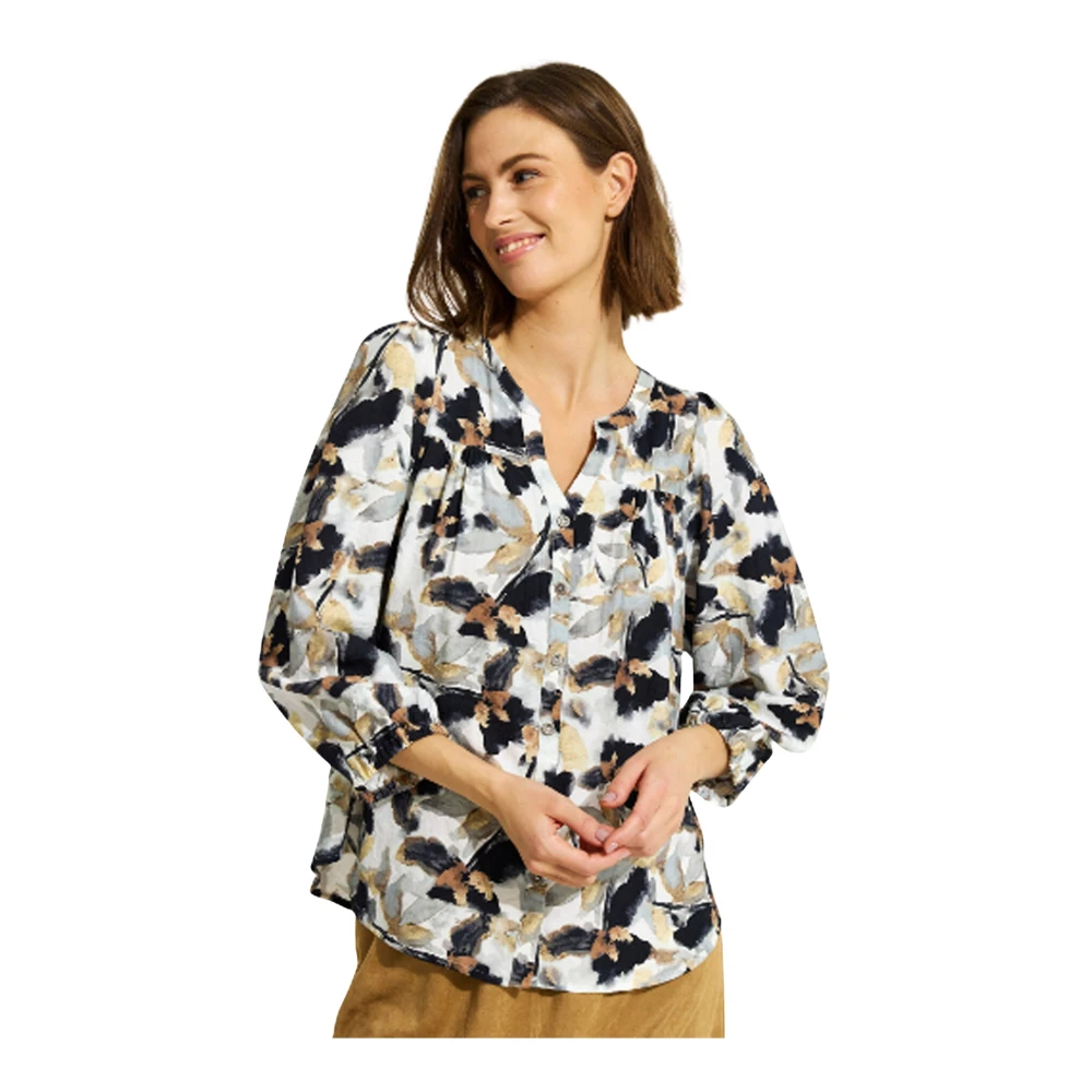 IN Front Multicolor Melone Shirt Blouse Multicolor Dames