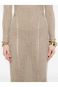 robe-longue-en-tricot-lurex-dore