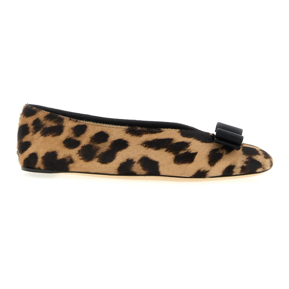 Ferragamo Women's Multicolor Ballerina Shoes, 2 1/2 Uk, Vanna Ballet Flats