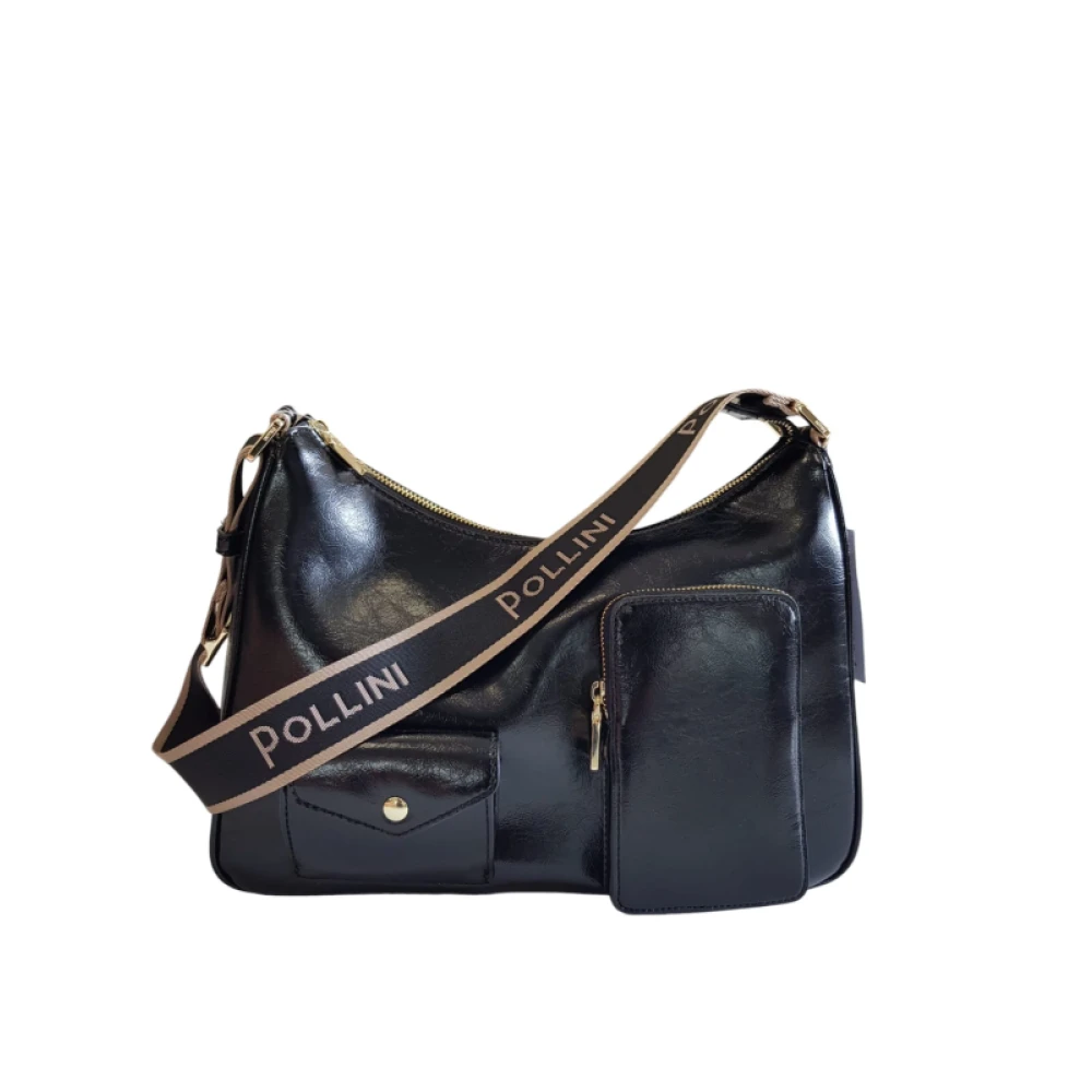 Pollini Schoudertas Grote Array Black Dames
