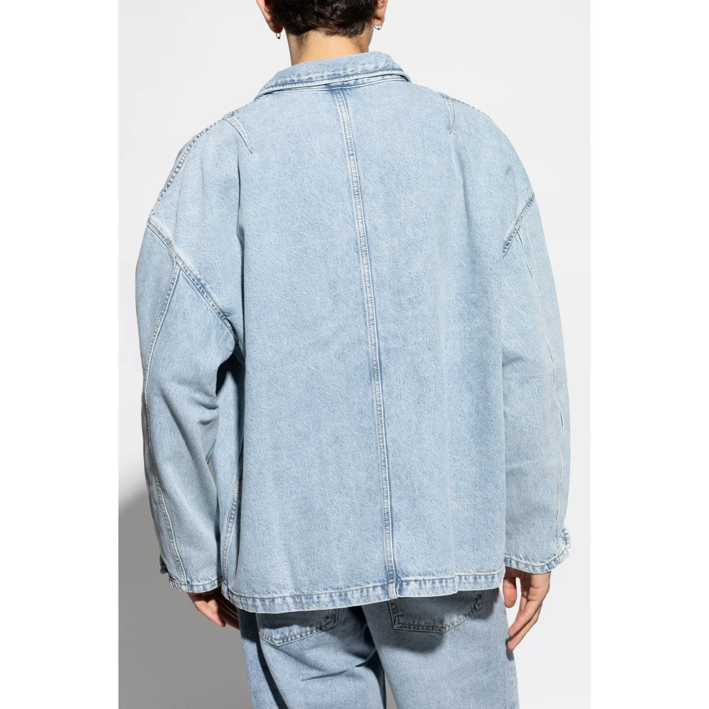 Rag & Bone Denim overhemd Mercer Blue Heren