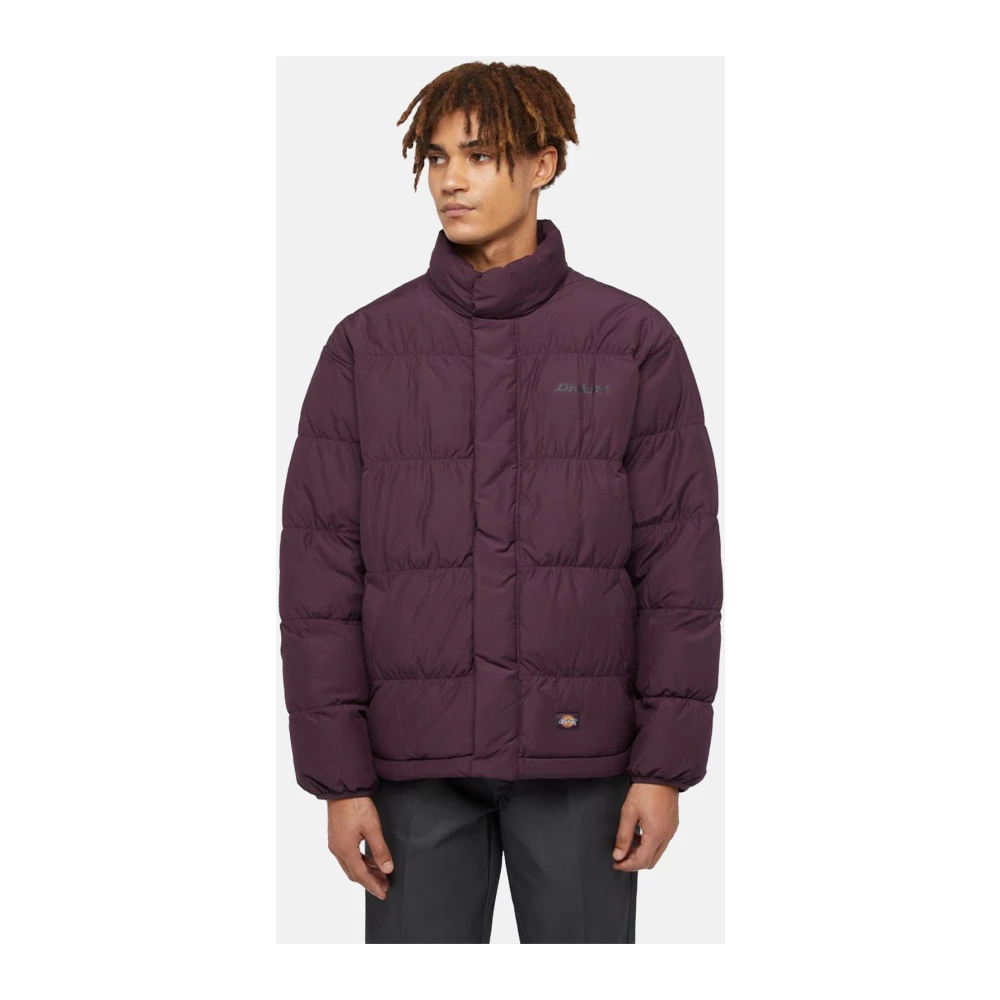 Dickies Stijlvolle Jas voor Mannen Purple Heren