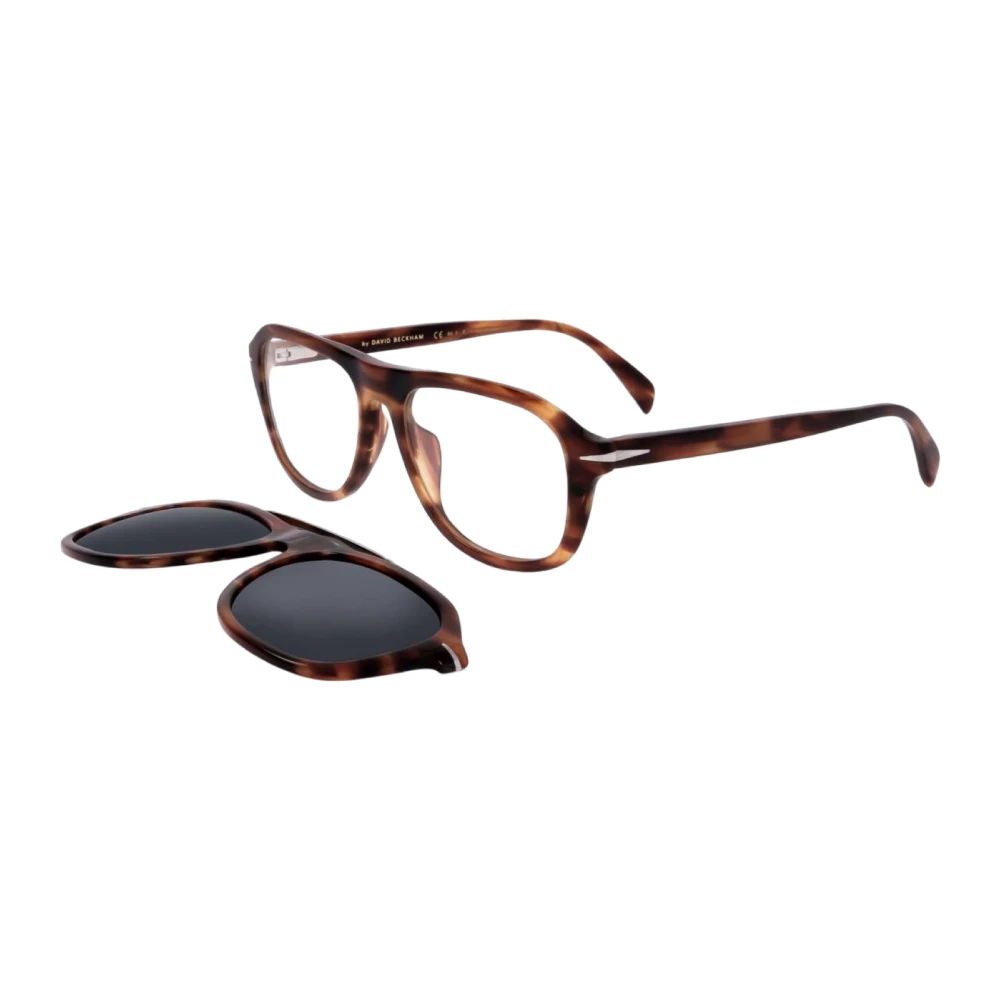 Eyewear by David Beckham Stijlvolle zonnebril voor mannen Brown Unisex