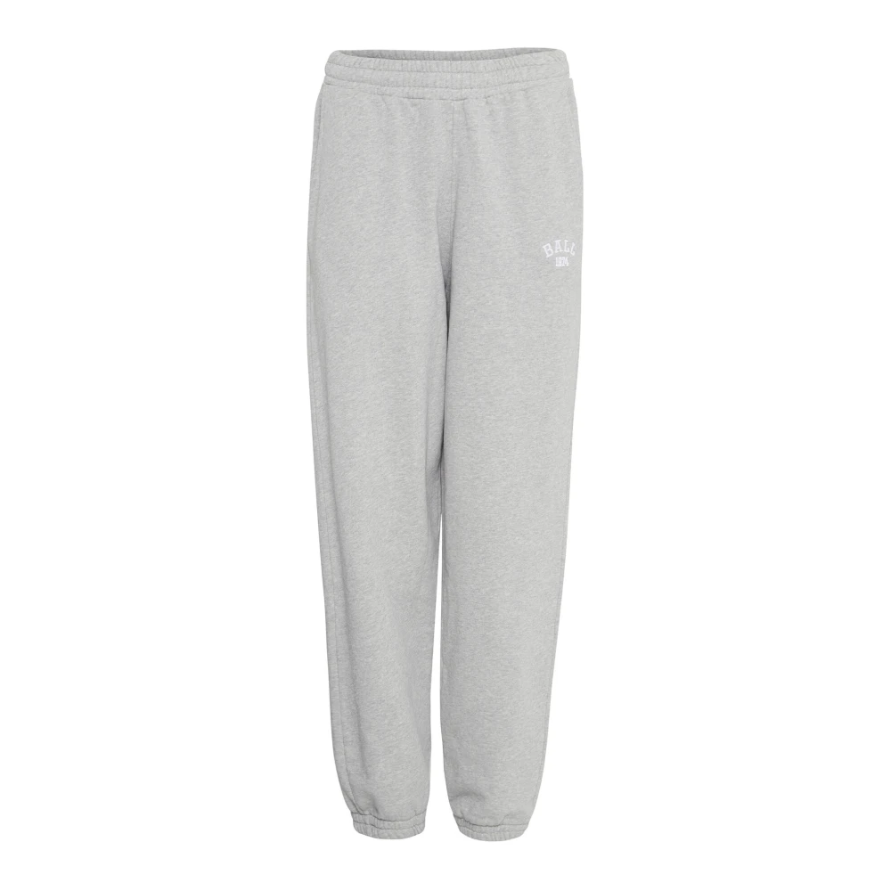 Ball Relaxed Fit Sweatpants Medium Grey Melange Gray Dames