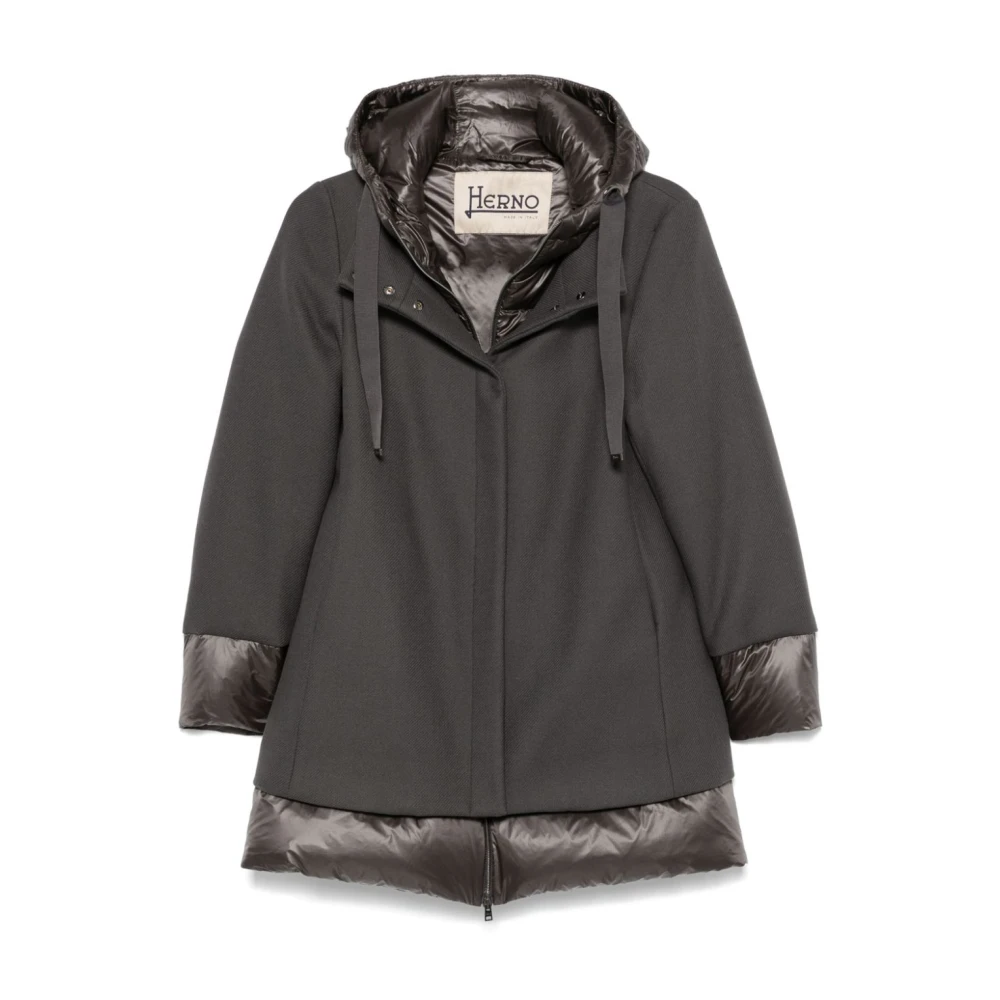 Herno Winterjassen Piumino Ferro Stijl Gray Dames