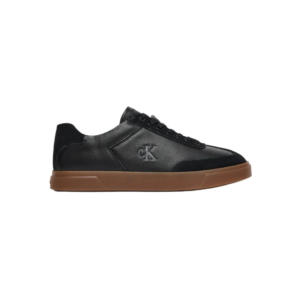 Calvin Klein Minimalistische Low Pro Sneakers Dames Schoenen Zwart