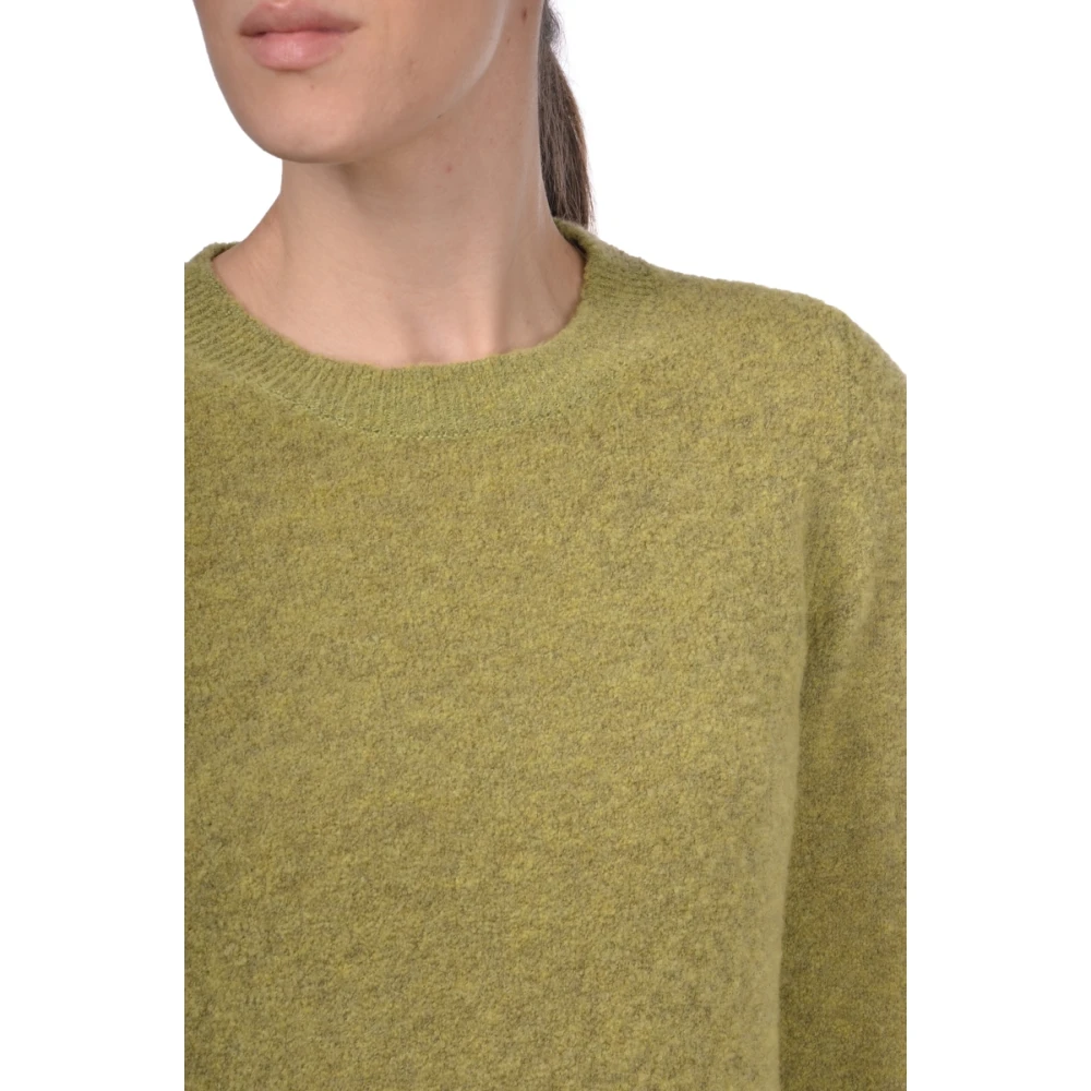 Gran Sasso Groene Bouclè Trui Green Dames