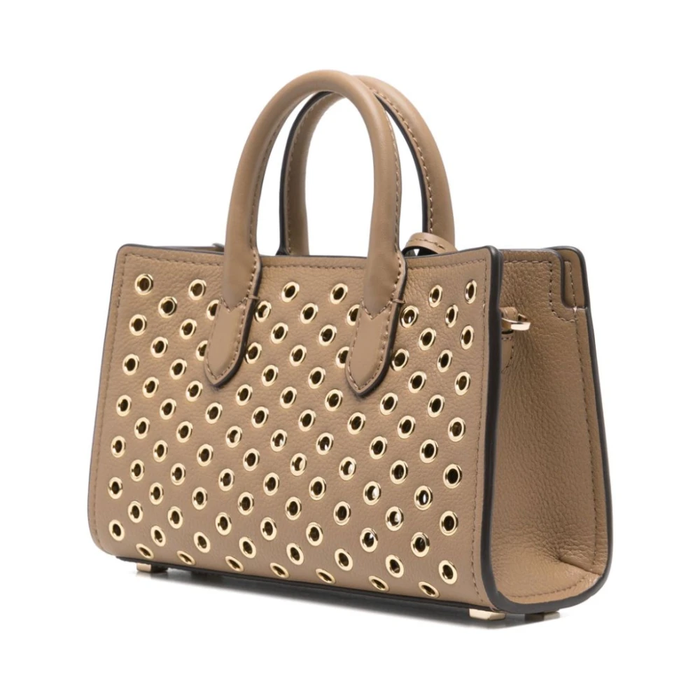 Michael Kors Beige schoudertas met magneetsluiting Beige Dames