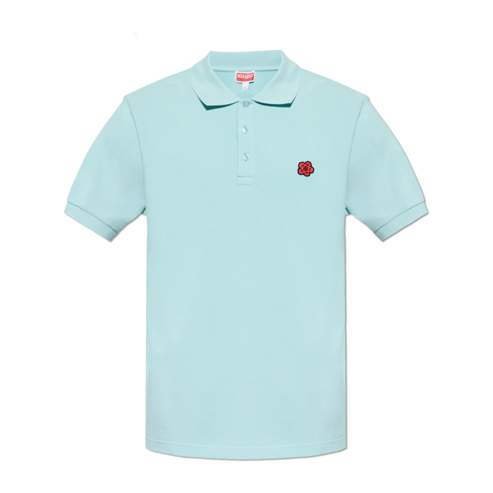 Kenzo Uomo Blu Boke Flower Slim Polo