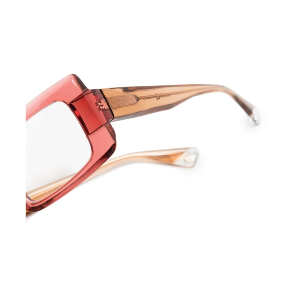 Etnia Barcelona Rode Optische Bril voor Dagelijks Gebruik Pink Dames