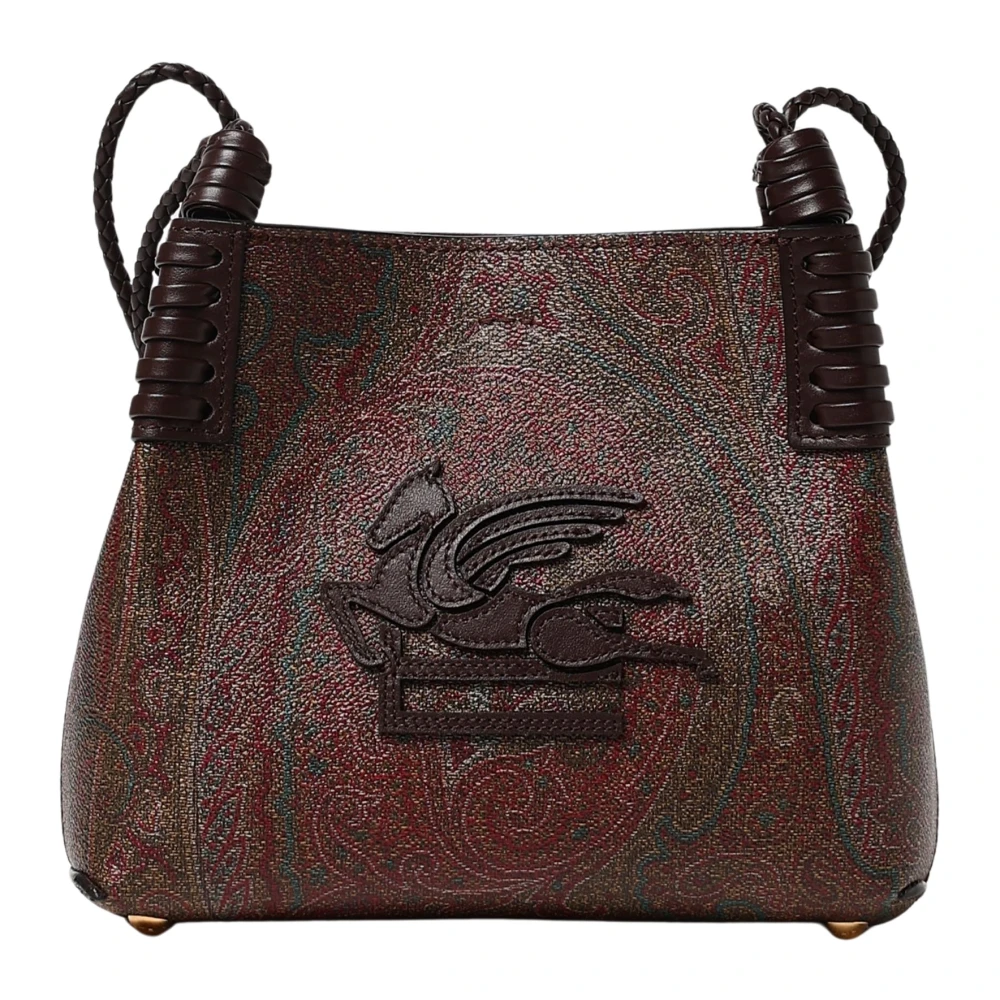 ETRO Stijlvolle schoudertas voor winkelen Brown Dames